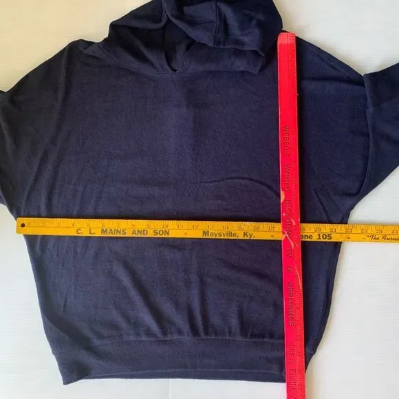 NWT BB Dakota Under The Hood Hoodie Navy Heather - Picture 7 of 11